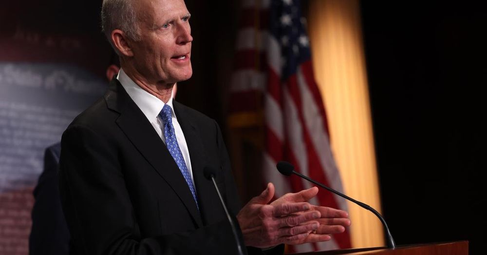 Conservatives rally for Rick Scott in bid to shake up Senate leadership