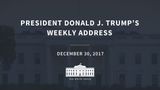 Weekly Address: 12/30/2017