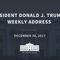 Weekly Address: 12/30/2017