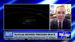 3I/ATLAS MOVING THROUGH SPACE