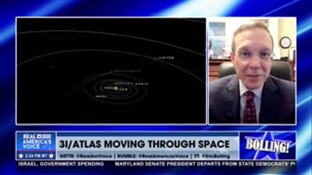 3I/ATLAS MOVING THROUGH SPACE
