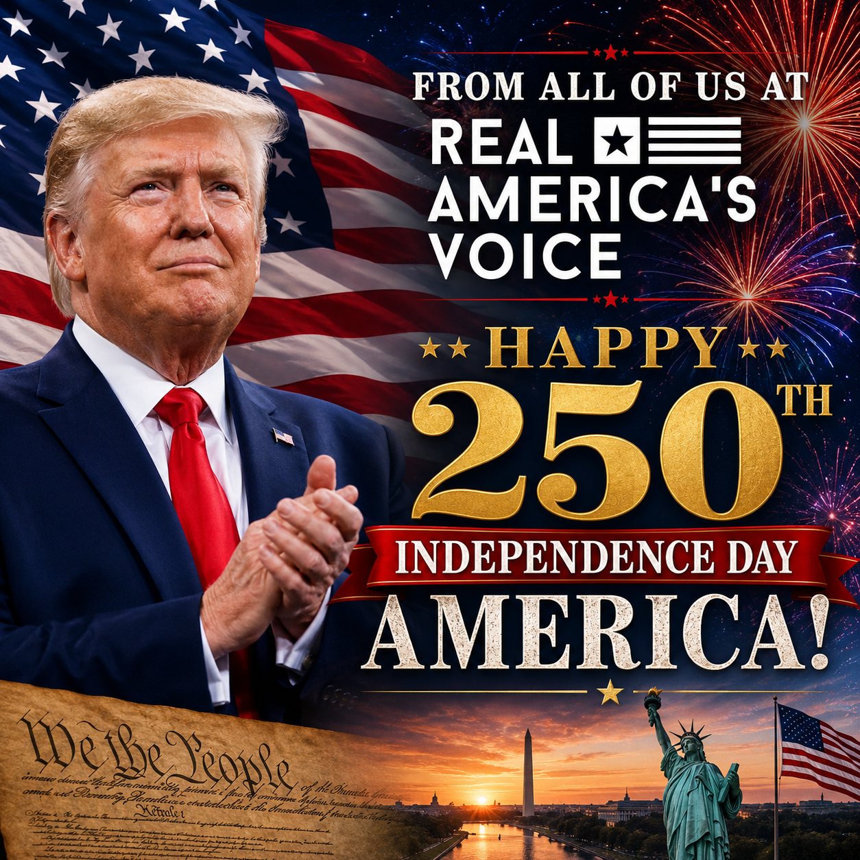 Happy 250th Independence Day From RAV