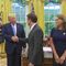 President Trump Participates in the Swearing-In Ceremony for the Secretary of Defense