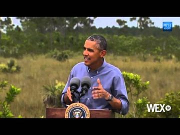 President Obama visits Everglades on Earth Day