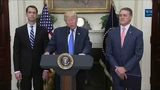 President Trump Makes an Announcement with Senator Tom Cotton and Senator David Perdue