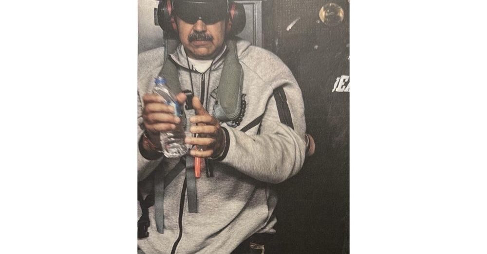 White House releases photo of Maduro on the USS Iwo Jima after he was captured by U.S. forces