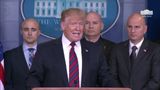 President Trump Delivers a Statement to the Press