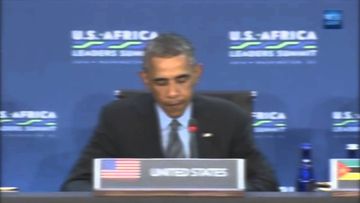 President Obama previews his day at the U.S. – Africa Leaders Summit