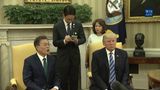 President Trump Meets with President Moon
