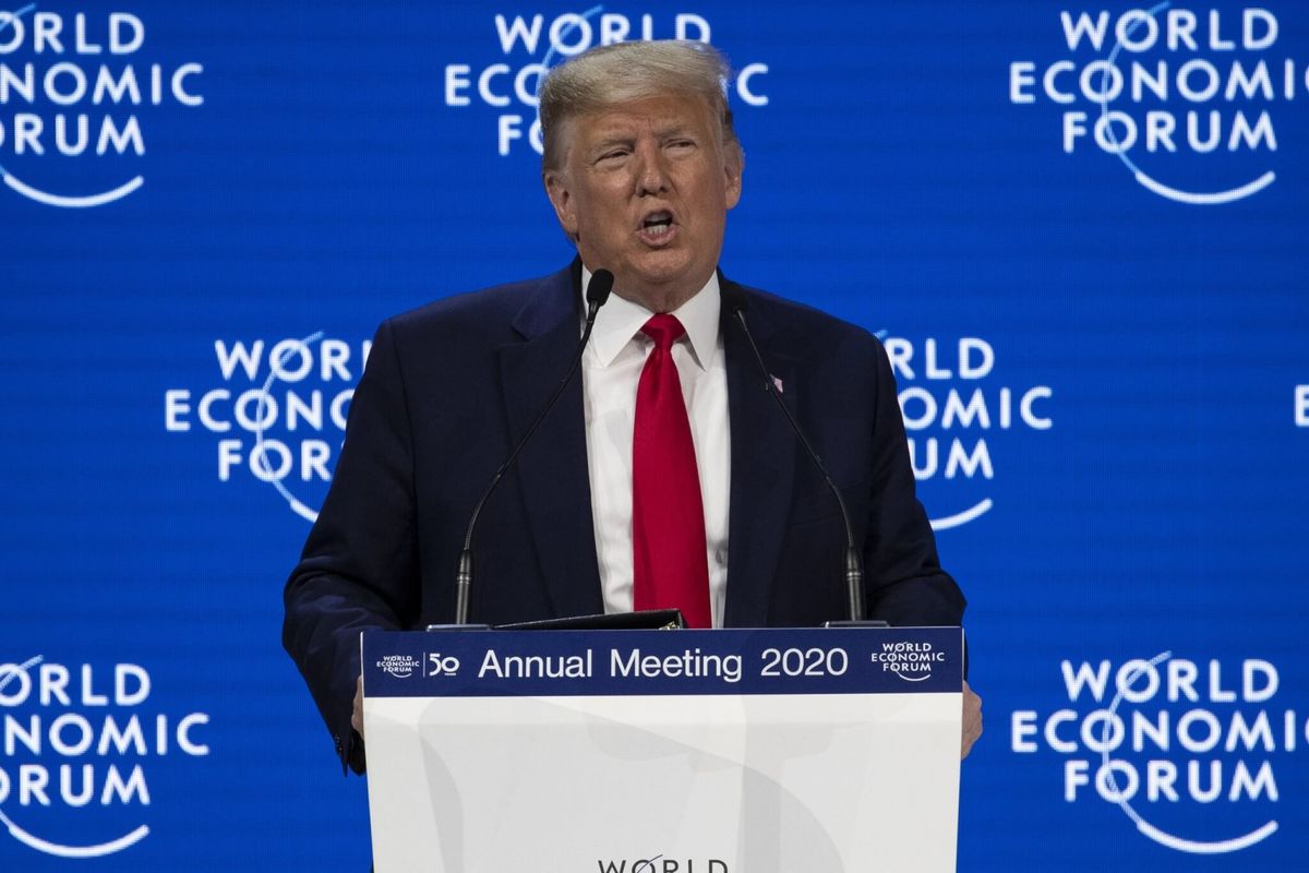 Trump Touts US Economy in Davos, Ahead of Impeachment Trial Start