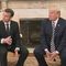 President Trump has a Restricted Bilateral Meeting with the President of France