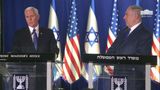Vice President Pence Delivers Joint Statements with Prime Minister Benjamin Netanyahu of Israel
