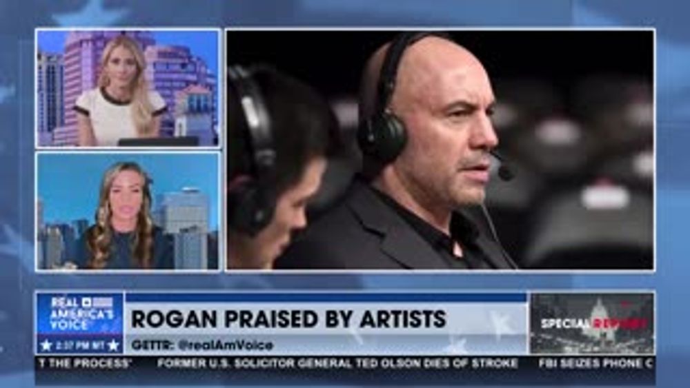 JOE ROGAN PRAISED FOR SUPPORTING TRUMP