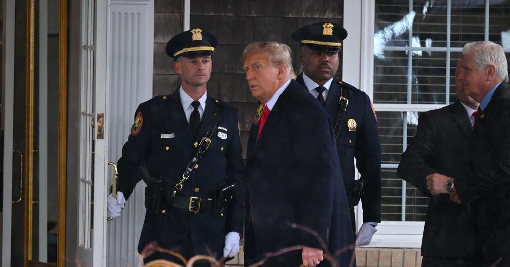 Trump attends wake of fallen NYPD officer while Biden attends NYC fundraiser with Obama, Colbert