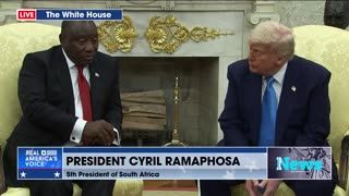 PRESIDENT OF SOUTH AFRICA THANKFUL TO POTUS ON TRADE +MORE