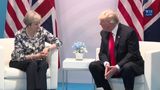 President Trump Participates in an Expanded Meeting with Prime Minister Theresa May