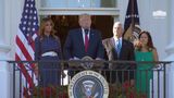 President Trump and The First Lady Participate in the Congressional Picnic