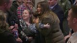 First Lady Melania Trump Visits with Military Families in Anchorage, Alaska