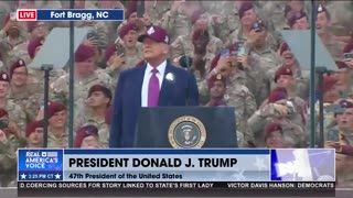 POTUS TAKES THE STAGE AT FORT BRAGG