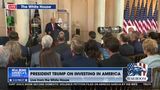 TRUMP COMMENTS ON HIS FIRST 100 DAYS