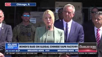 BONDI: TRUMP ADMIN CRACKS DOWN ON CHICAGO CRIME & CHINESE VAPE CRISIS