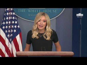 Press Secretary Kayleigh McEnany Holds a Press Briefing