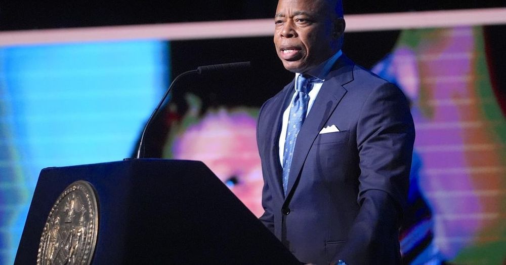New York City Democrat Mayor Adams says he'll run for reelection as an independent