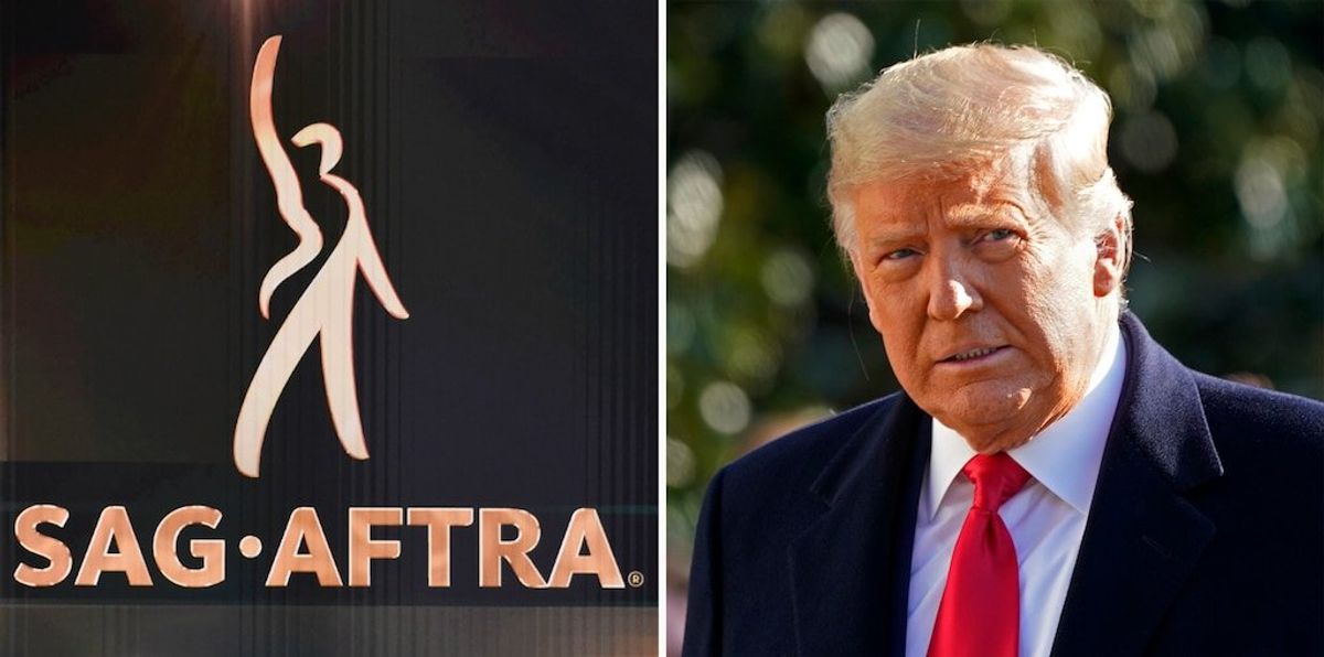 Trump, Facing Expulsion, Resigns from Screen Actors Guild