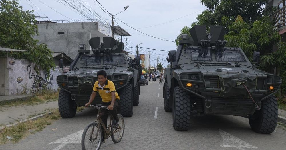 Ecuadorians overwhelmingly vote to deploy army to fight gangs, increase prison sentences