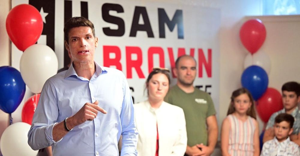 Trump-backed Sam Brown projected to win Nevada GOP Senate primary
