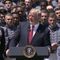 President Trump Presents the Commander in Chief Trophy to the U.S. Military Academy Football Team