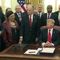 President Trump participates in a signing ceremony for S. 756 and H.R. 6964