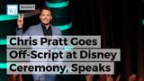 Chris Pratt Goes Off-Script at Disney Ceremony, Speaks God’s Truth and Ends with ‘Merry Christmas’