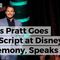Chris Pratt Goes Off-Script at Disney Ceremony, Speaks God’s Truth and Ends with ‘Merry Christmas’