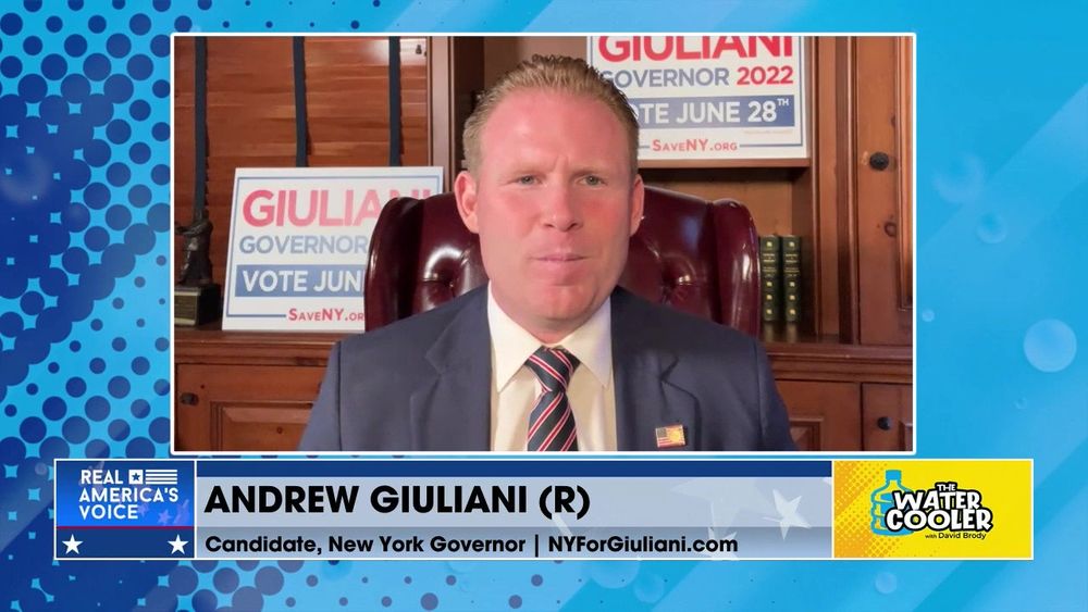 No covid vaccine? No debate stage. Andrew Giuliani weighs in after being barred from debate site