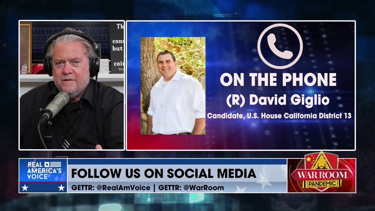 David Giglio Taking Back California - Real America's Voice News