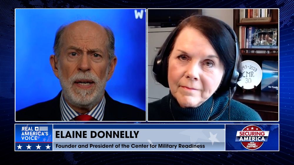 Frank Gaffney is Joined by Elaine Donnelly Pt. 1