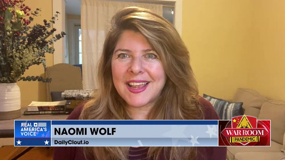 Dr. Naomi Wolf Joins the Show