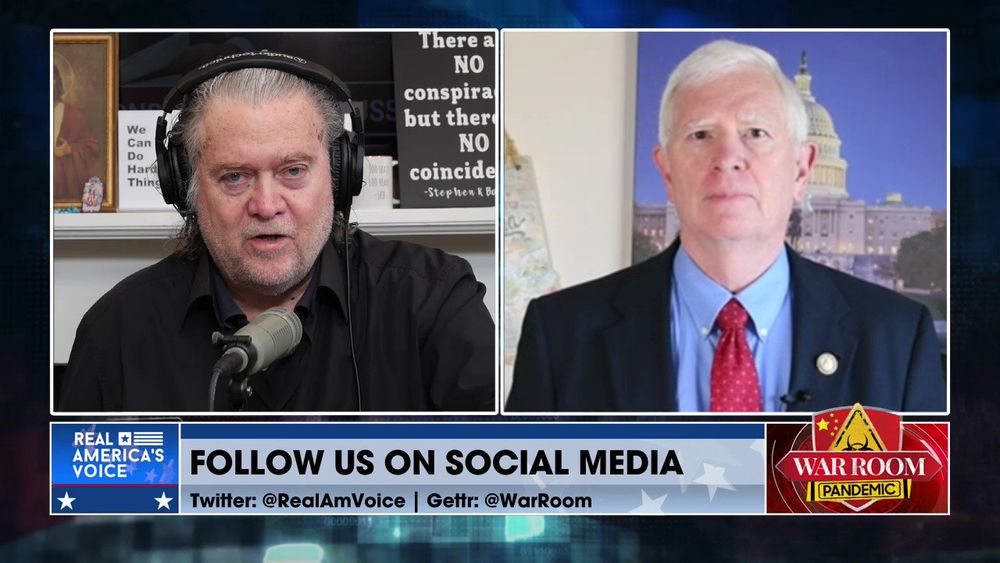 Mo Brooks Joins War Room to Discuss Mitch McConnell and Biden Being Impeached