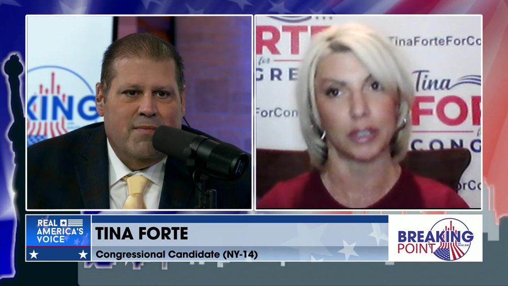 David Zere Is Joined By Congressional Candidate (NY-14), Tina Forte