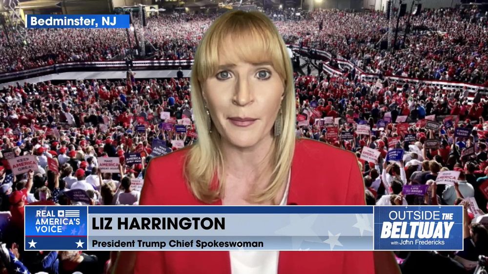 John Fredericks is Joined By President Trump's Spokeswoman, Liz Harrington