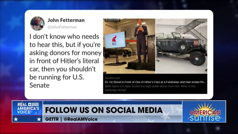 Fetterman’s Lead over Dr. Oz Dwindles and He Gets Desperate, Comparing Oz to Hitler