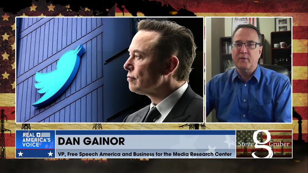 Steve Gruber Is Joined By Dan Gainor is the Vice President of Free Speech America, MAY  03 2022
