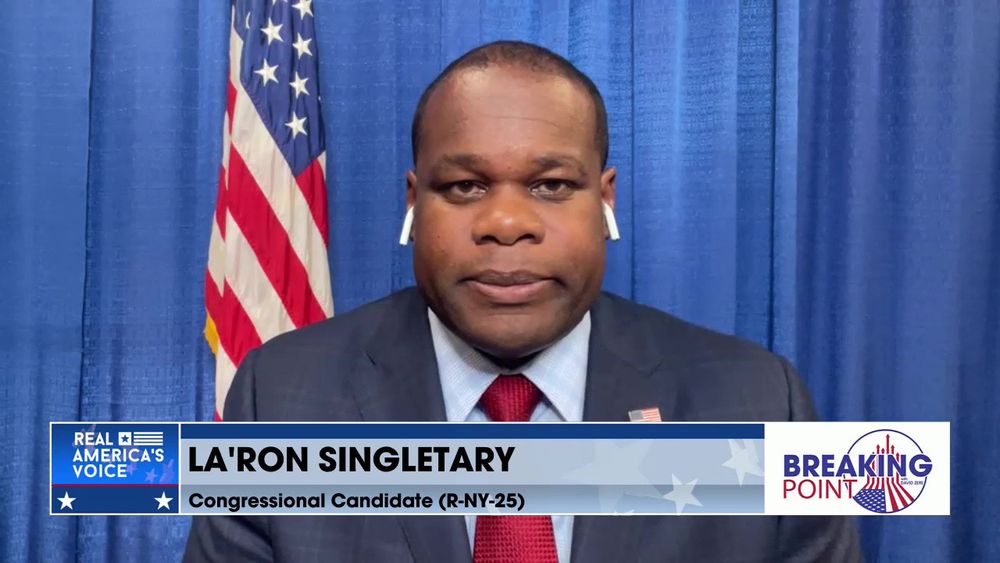 David Zere is Joined By Congressional Candidate for New York, La'ron Singletary