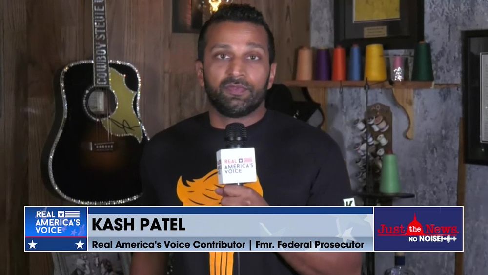 KASH PATEL JOINS FROM 'MT. RICHMORE' TO DISCUSS THE LATEST HAPPENINGS IN THE NEWS