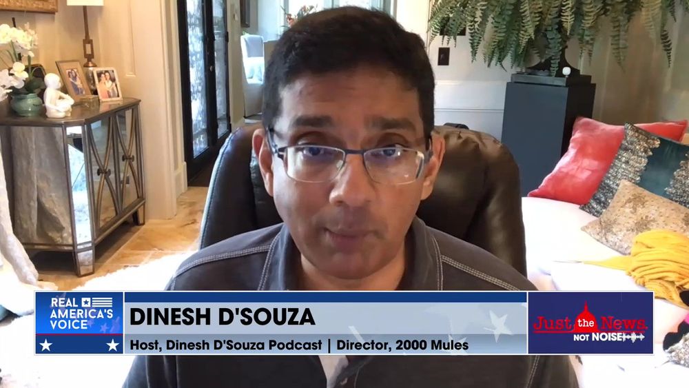 Dinesh D'Souza, filmmaker and producer of "2,000 Mules" details the success of his new documentary