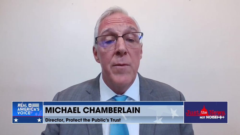 Director of Protect the Public's Trust, Michael Chamberlain