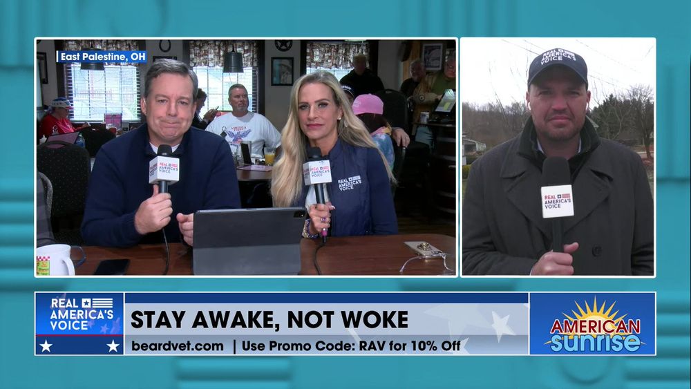STAY AWAKE, NOT WOKE  BEN BERQUAM LIVE ON THE SCENE IN EAST PALESTINE