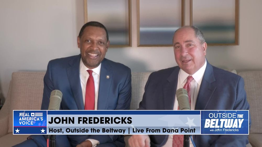 John Fredericks Live From RNC Party Chair Vote with Vernon Jones in Dana Point Pt. 2