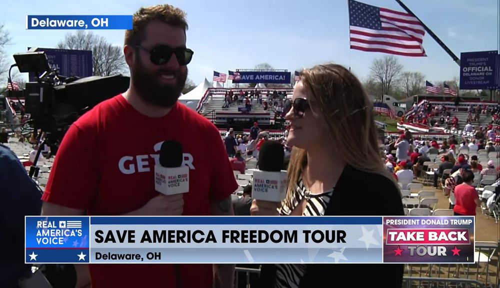 Donald J Trump Save America Rally In Delaware, OH Part 2